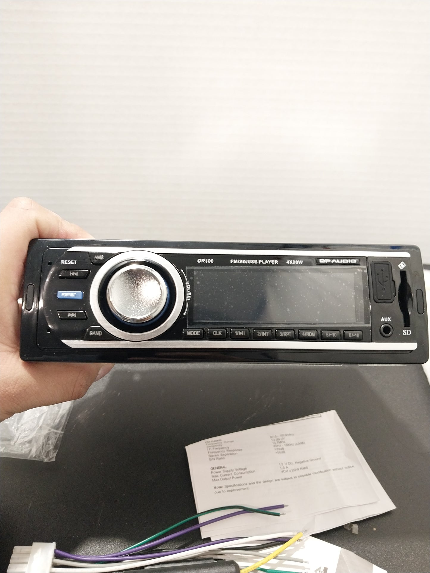 Radio para carro