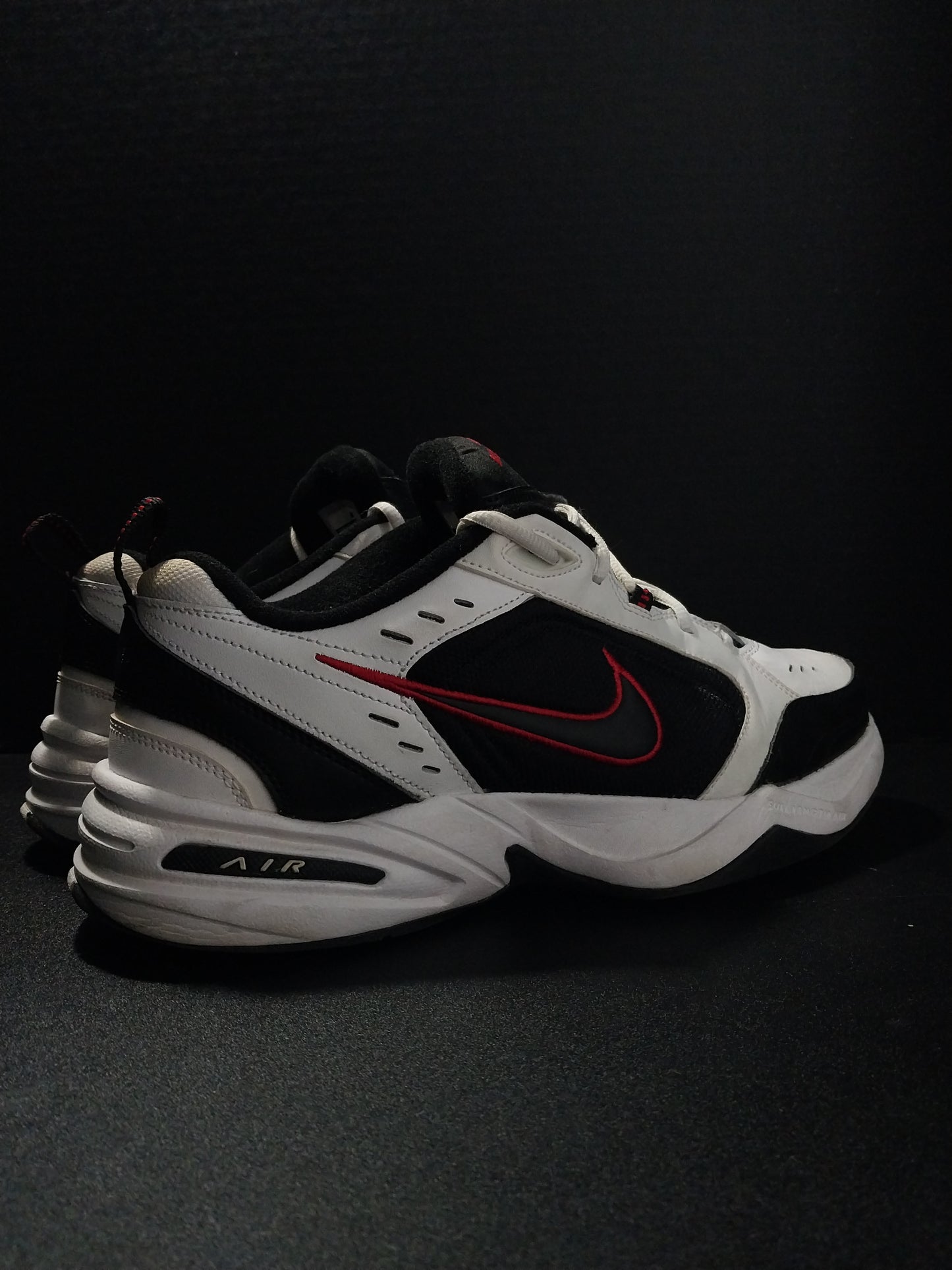 Nike Air Monarch IV 4E Wide White Red