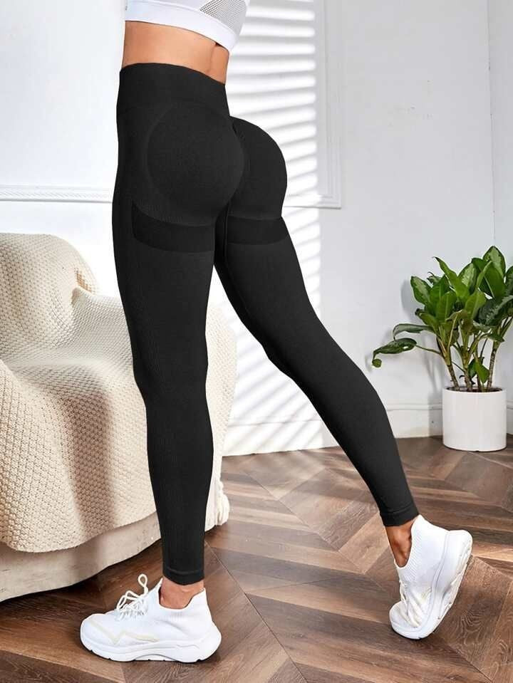 Leggins Realzadores de glúteos color negro