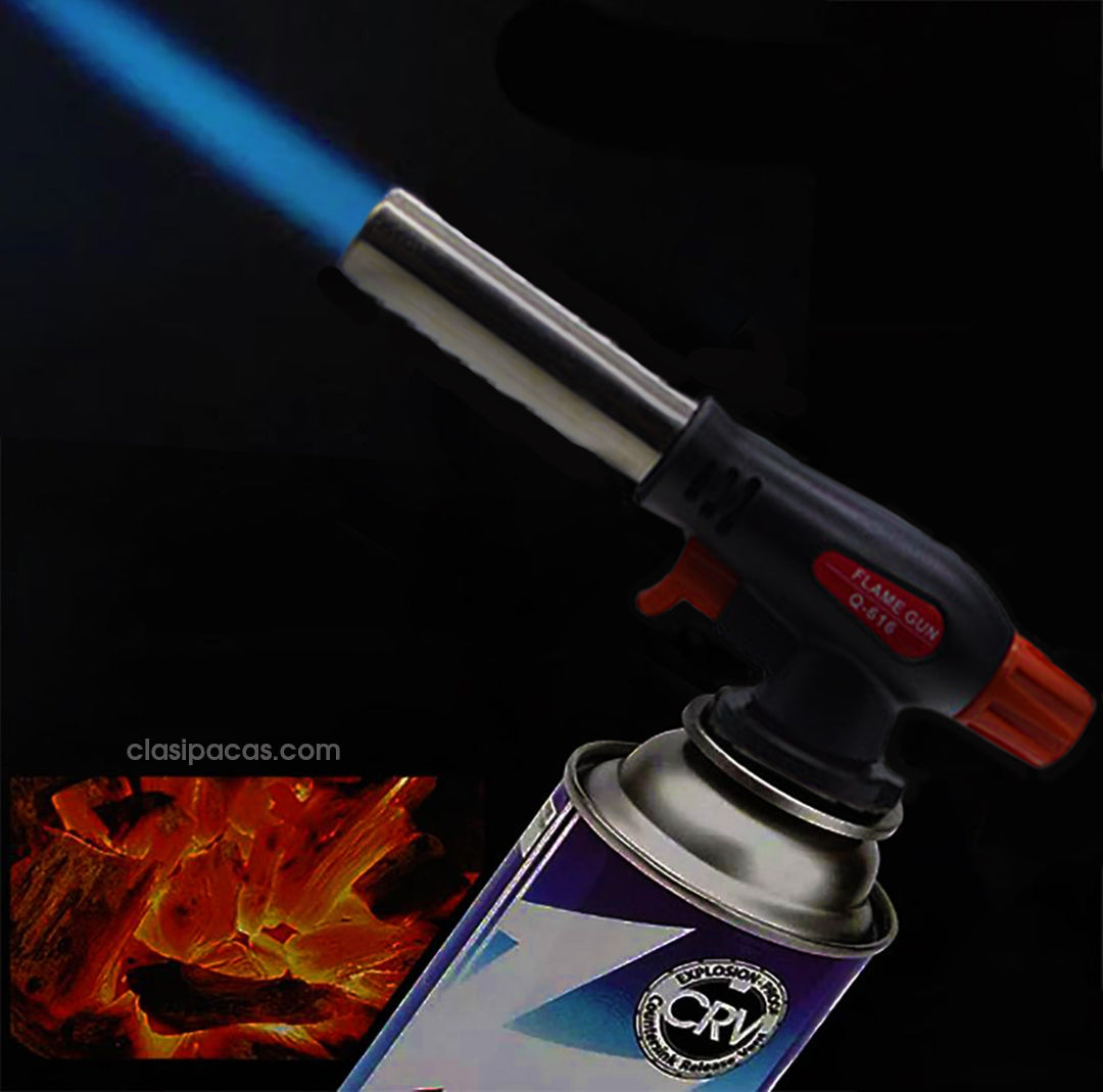 Antorcha quemador - PISTOLA DE LLAMA de gas butano - Soldadura - Soldador ligero - MULTIUSOS